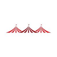 Zirkus Logo ,einfach Zirkus Logo Vektor Symbol Illustration