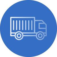 Fracht-LKW-Vektor-Icon-Design vektor