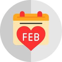 Valentinstag-Vektor-Icon-Design vektor