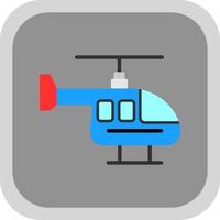 Hubschrauber-Vektor-Icon-Design vektor