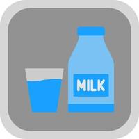 Milch-Vektor-Icon-Design vektor