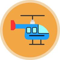 Hubschrauber-Vektor-Icon-Design vektor