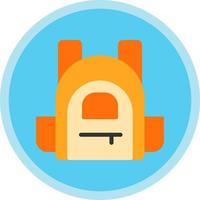 Rucksack-Vektor-Icon-Design vektor