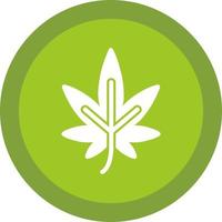 Cannabis-Vektor-Icon-Design vektor