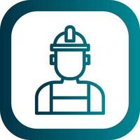 Builder-Vektor-Icon-Design vektor