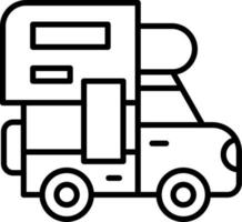 Wohnmobil Vektor Symbol