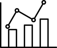 statistik vektor ikon