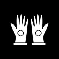 Handschuhe-Vektor-Icon-Design vektor