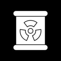 Giftmüll-Vektor-Icon-Design vektor