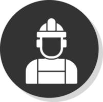 Builder-Vektor-Icon-Design vektor