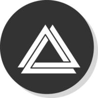 Valknut-Vektor-Icon-Design vektor