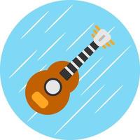 Gitarren-Vektor-Icon-Design vektor