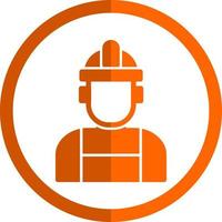 Builder-Vektor-Icon-Design vektor