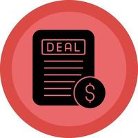 Business-Deal-Vektor-Icon-Design vektor