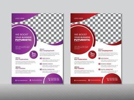 kreative Business-Flyer-Design-Vorlage. vektor