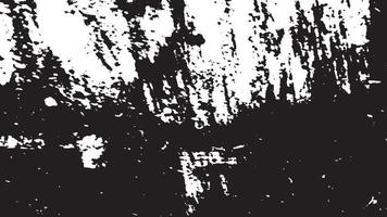 beunruhigte Overlay-Textur, Grunge-Hintergrund schwarz-weiß abstrakt, Vektor-beunruhigter Schmutz, Textur von Spänen, Rissen, Kratzern, Schrammen, Staub, Schmutz. vektor