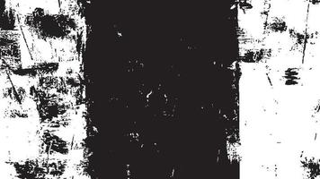 beunruhigte Overlay-Textur, Grunge-Hintergrund schwarz-weiß abstrakt, Vektor-beunruhigter Schmutz, Textur von Spänen, Rissen, Kratzern, Schrammen, Staub, Schmutz. vektor