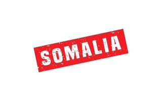 Somalia Briefmarke Gummi mit Grunge Stil auf Weiß Hintergrund vektor