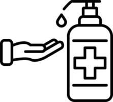 Hand waschen Vektor Symbol
