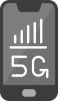 5g Smartphone Vektor Symbol