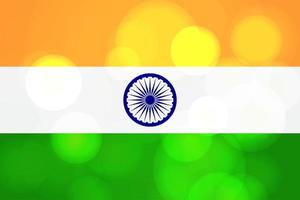 glad självständighetsdagen india hälsning mall vektor