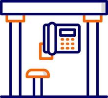 Telefon Box Vektor Symbol