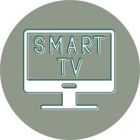 smart tv vektor ikon