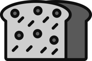 bröd vektor ikon