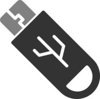 USB-Stick-Vektorsymbol vektor