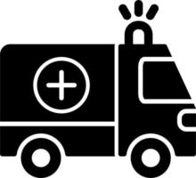 Krankenwagen-Vektor-Symbol vektor