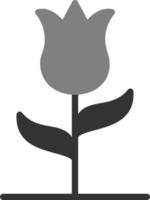 Symbol für Tulpenvektor vektor