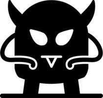 Monster-Vektor-Symbol vektor