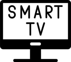 smart tv vektor ikon