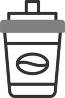disponibel kaffe kopp vektor ikon