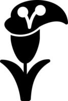 Lilie Vektor Symbol