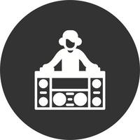DJ-Vektorsymbol vektor