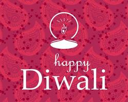 Happy Diwali Feier Banner vektor