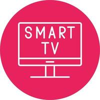 smart tv vektor ikon