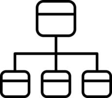 Flussdiagramm-Vektorsymbol vektor