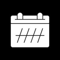 Kalender-Vektor-Icon-Design vektor