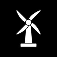 Windmühlen-Vektor-Icon-Design vektor