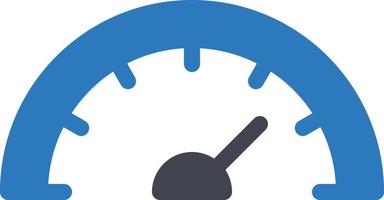 Tachometer-Vektorillustration auf einem Hintergrund. Premium-Qualitätssymbole. Vektorsymbole für Konzept und Grafikdesign. vektor