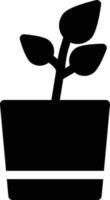 vas växt vektor illustration på en bakgrund.premium kvalitet symbols.vector ikoner för begrepp och grafisk design.