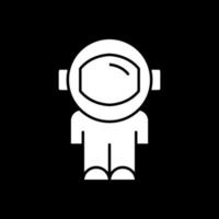 Astronauten-Vektor-Icon-Design vektor