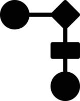 diagrammvektorillustration auf einem hintergrund. hochwertige symbole. vektorikonen für konzept und grafikdesign. vektor
