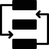 Flussdiagramm-Vektorillustration auf einem Hintergrund. Premium-Qualitätssymbole. Vektorsymbole für Konzept und Grafikdesign. vektor
