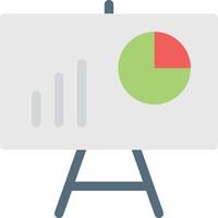 diagrammtafel-vektorillustration auf einem hintergrund. hochwertige symbole. vektorikonen für konzept und grafikdesign. vektor