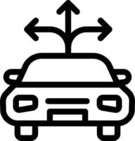 Auto Richtung Vektor Illustration auf ein hintergrund.premium Qualität symbole.vektor Symbole zum Konzept und Grafik Design.