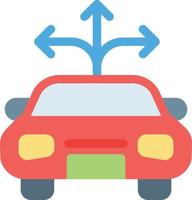 Auto Richtung Vektor Illustration auf ein hintergrund.premium Qualität symbole.vektor Symbole zum Konzept und Grafik Design.