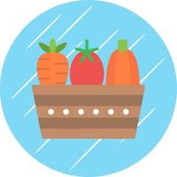 Gemüse-Vektor-Icon-Design vektor